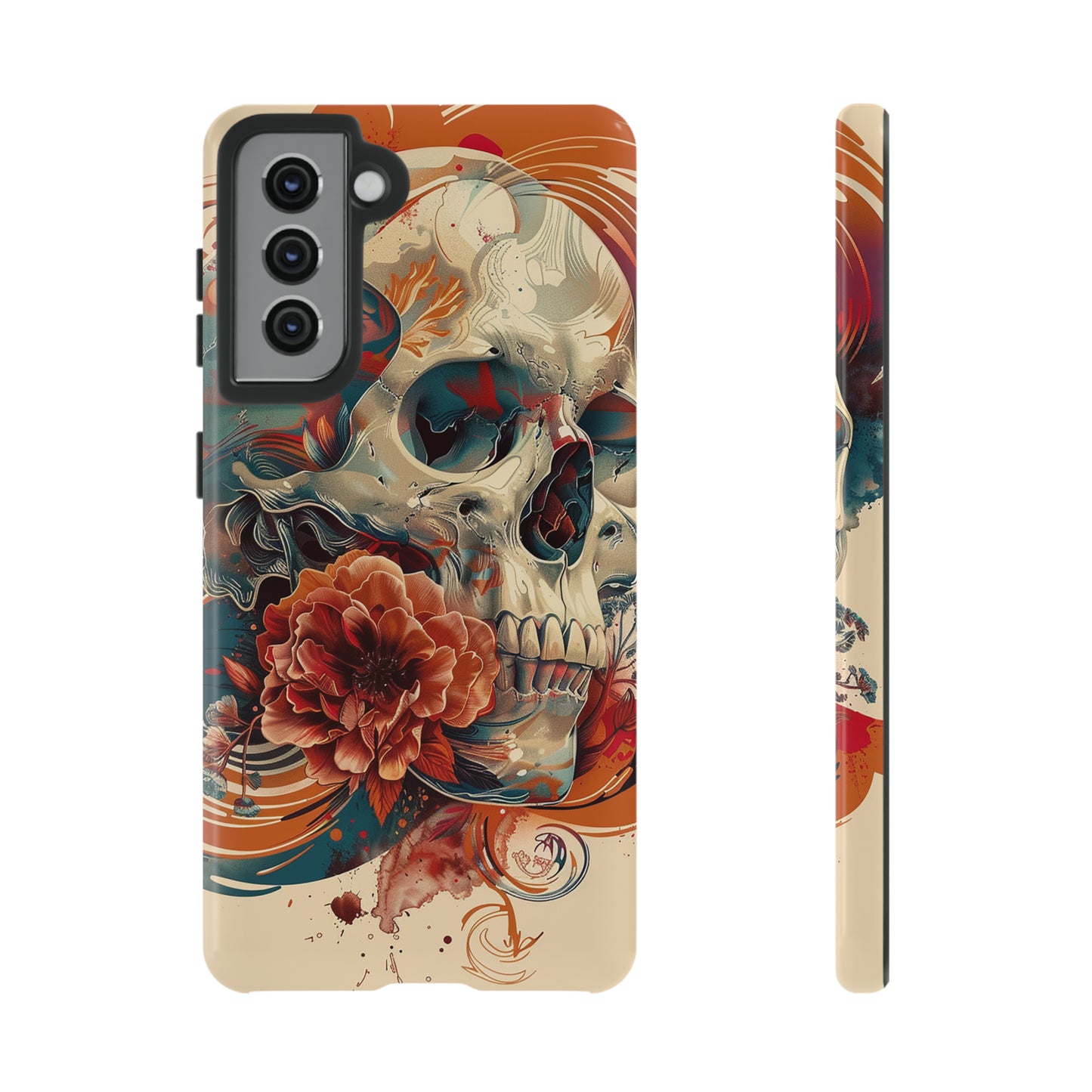 Tough Phone Case Skull 04