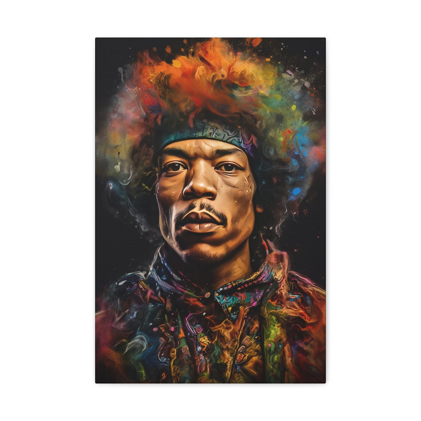 Electric Soul Jimi Hendrix on Canvas