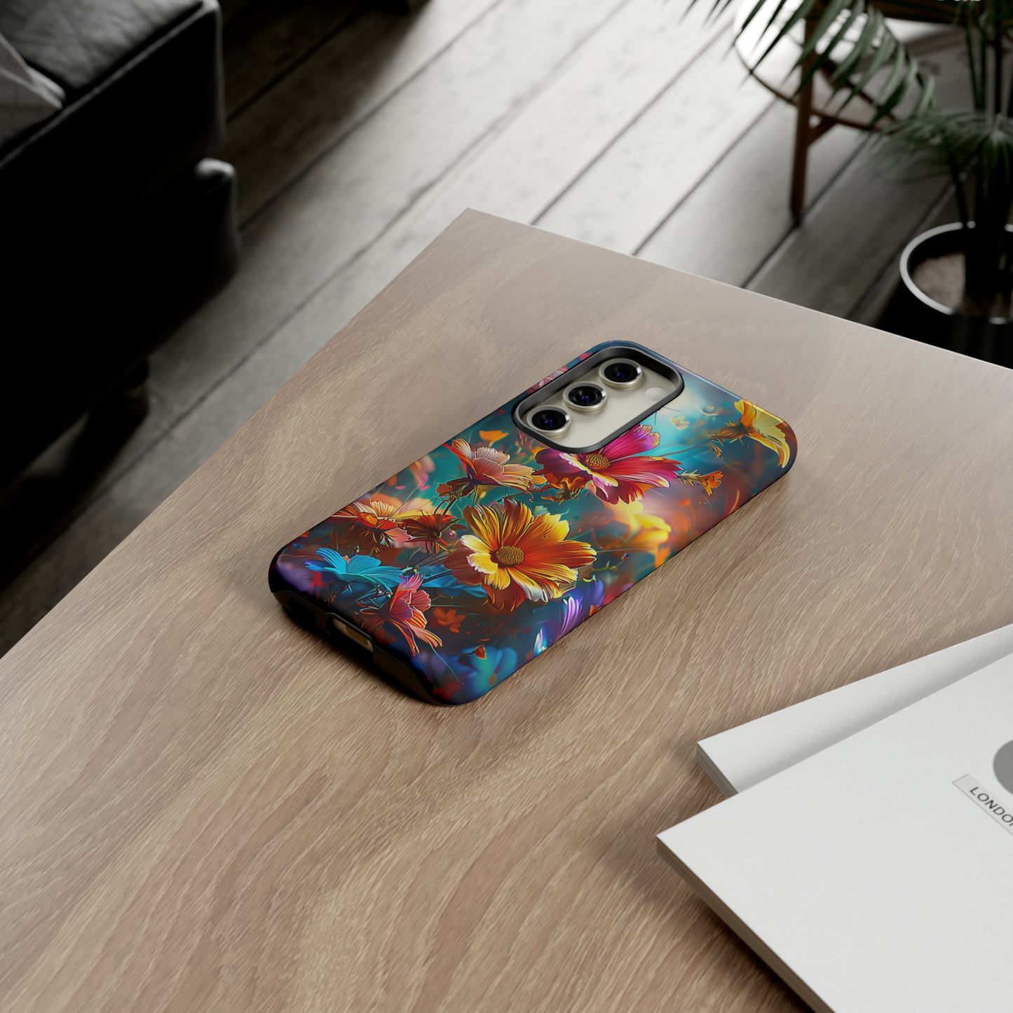 Tough Phone Case Flower 01