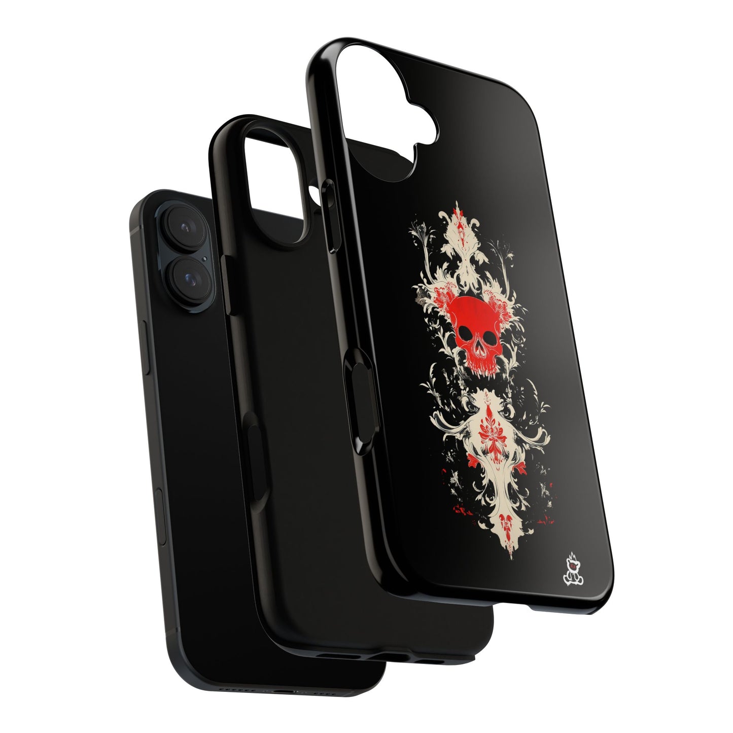 Tough Cases: Crimson Baroque Skull