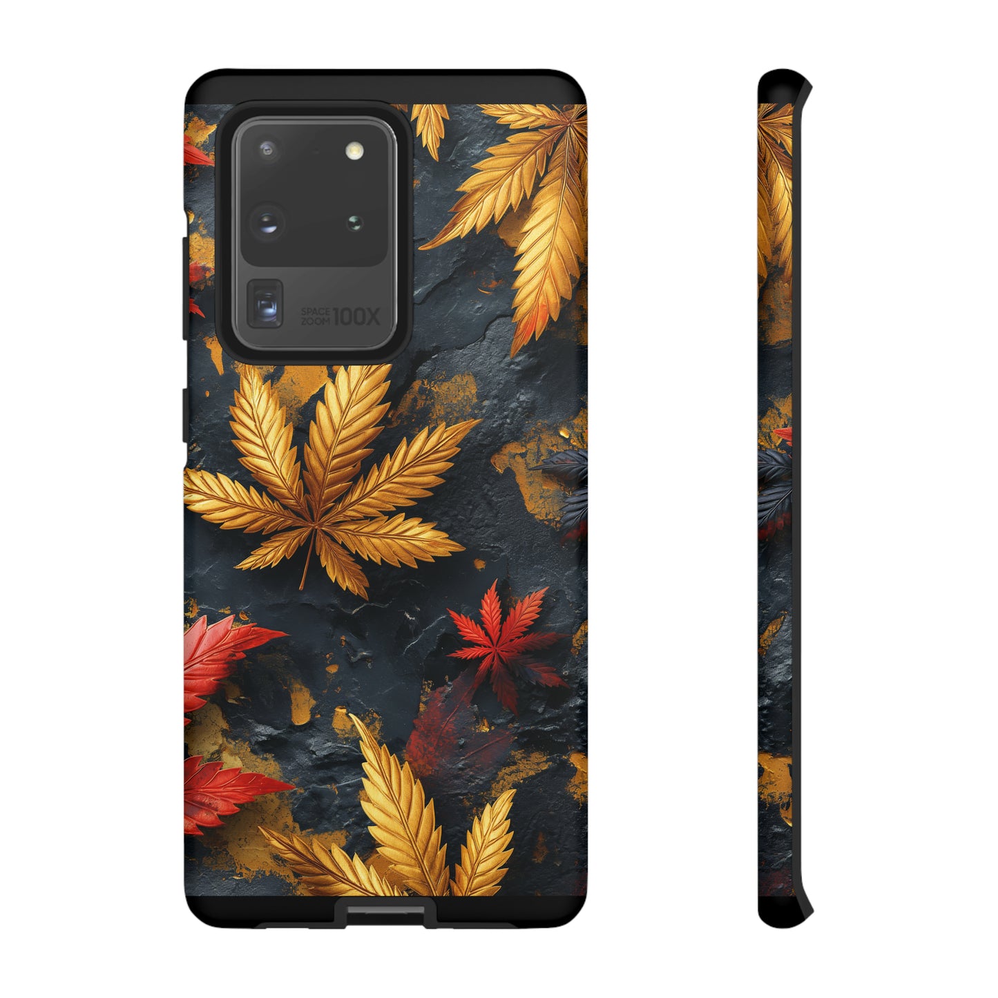 Tough Phone Case Cannabis Gold