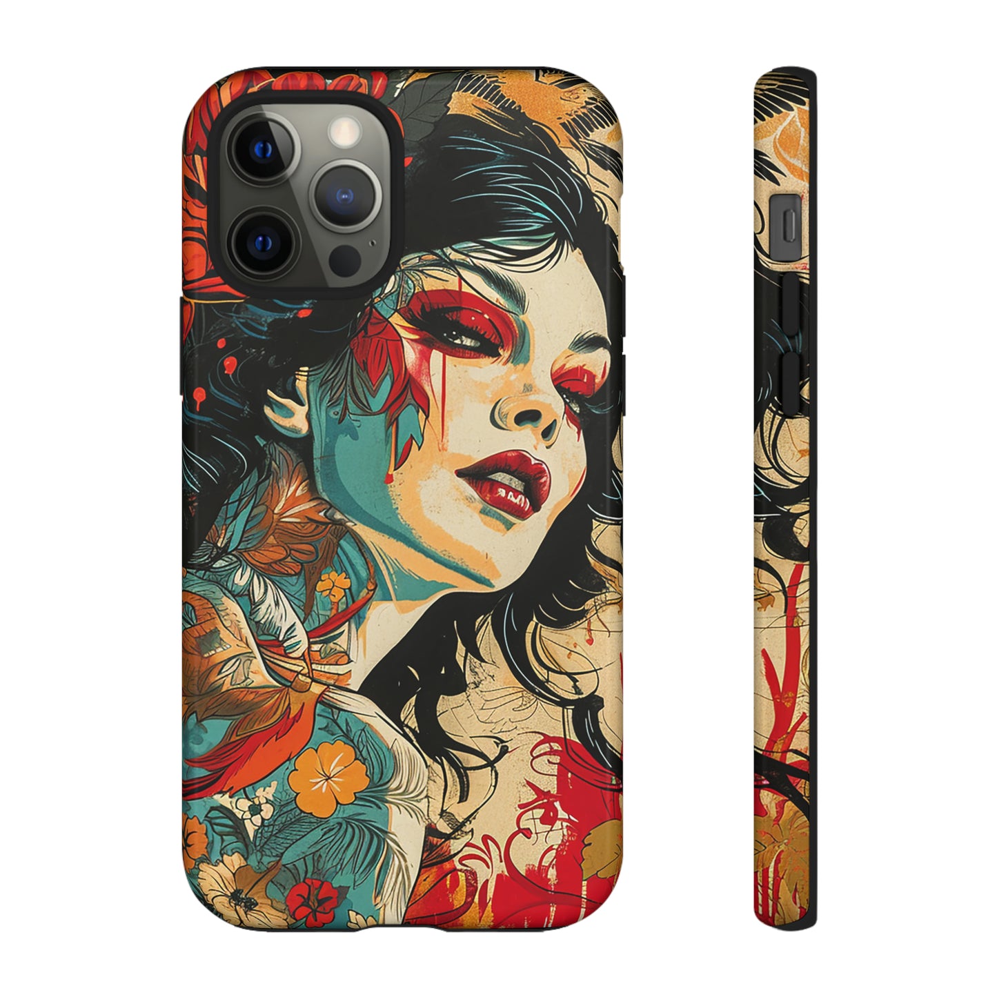 Tough Phone Case Lady 01