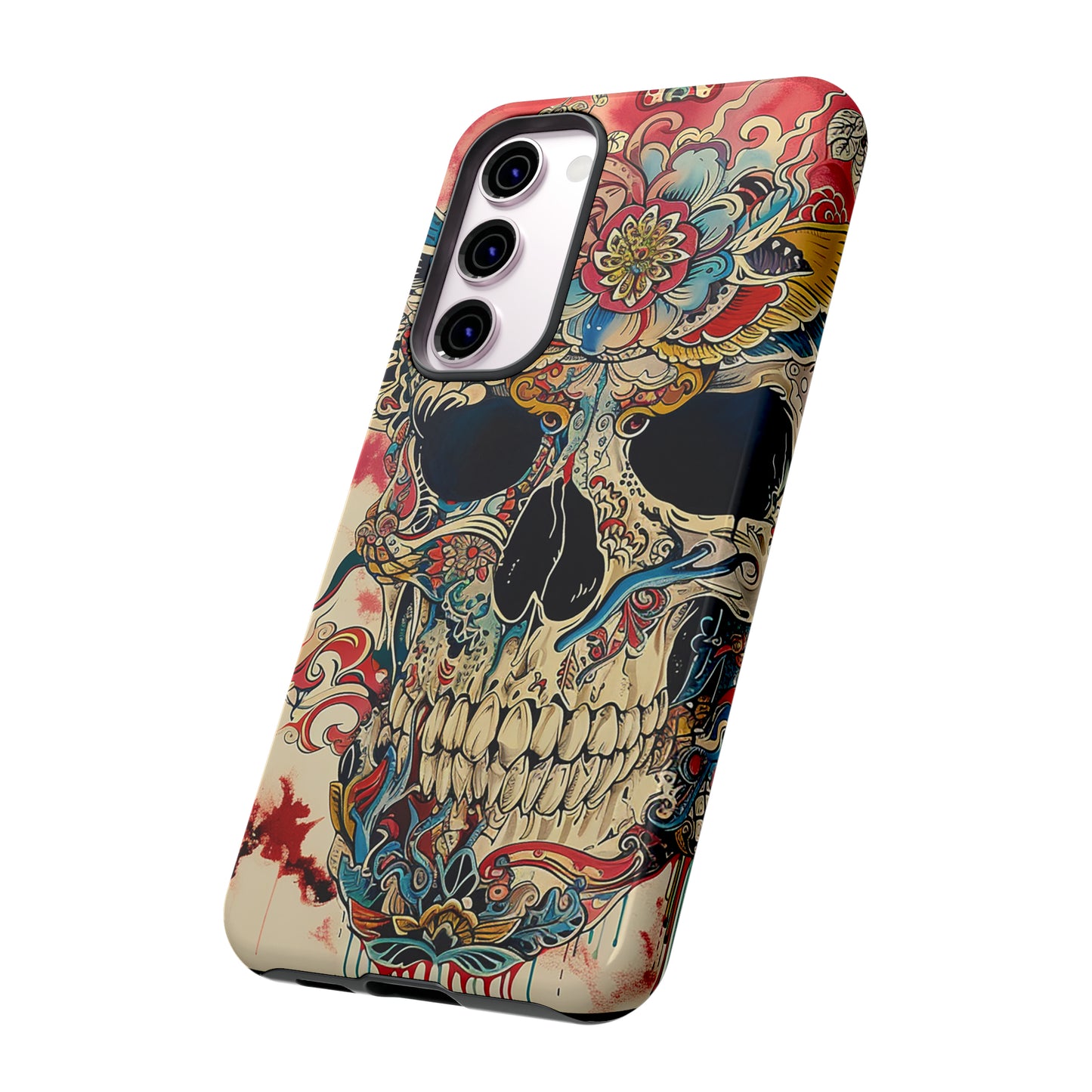Tough Phone Case Skull 06