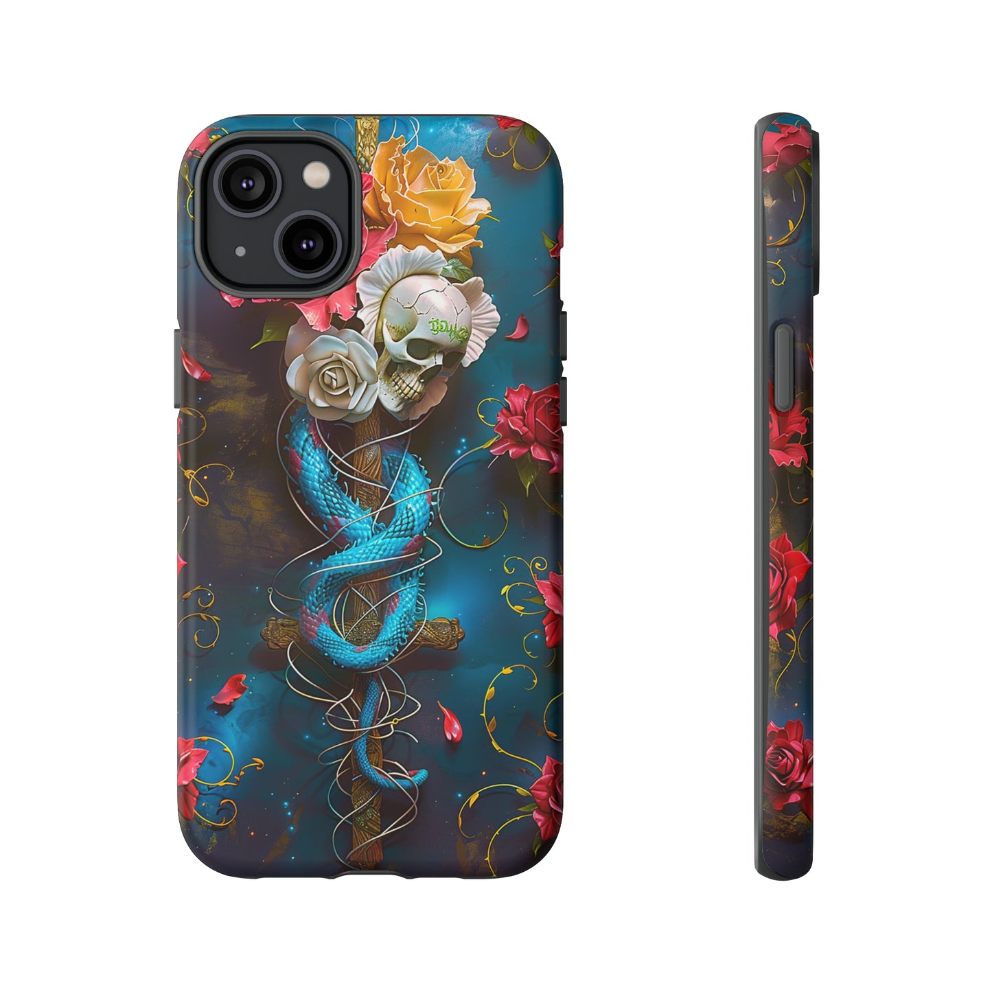 Tough Phone Cases Serpent & Roses