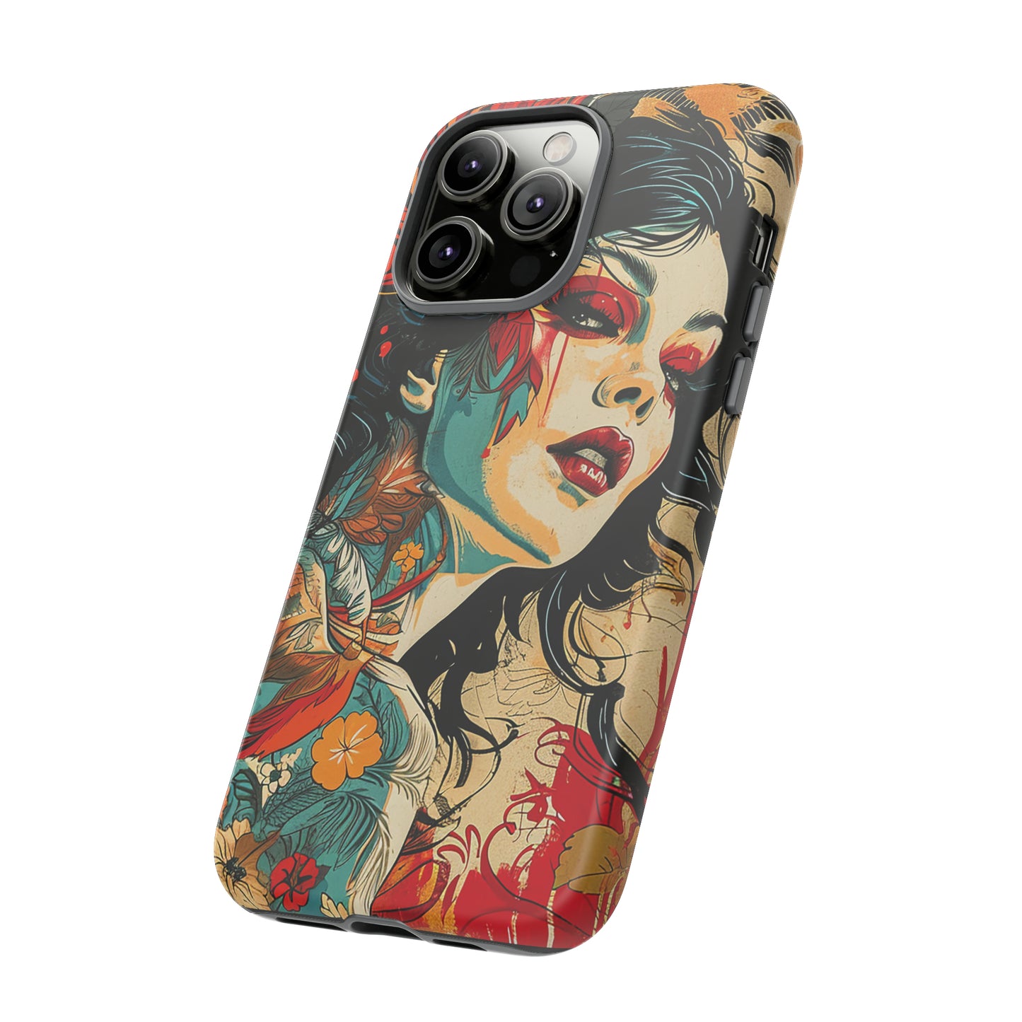 Tough Phone Case Lady 01