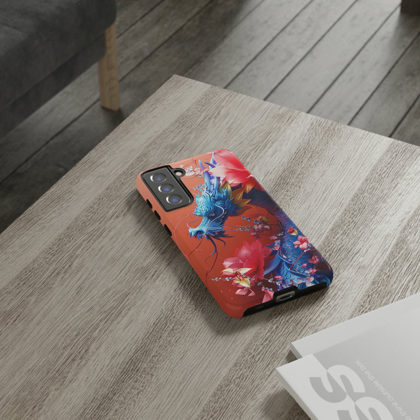 Tough Phone Cases Azure Serpent