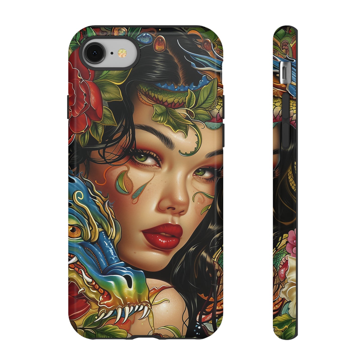 Tough Phone Case Lady 03