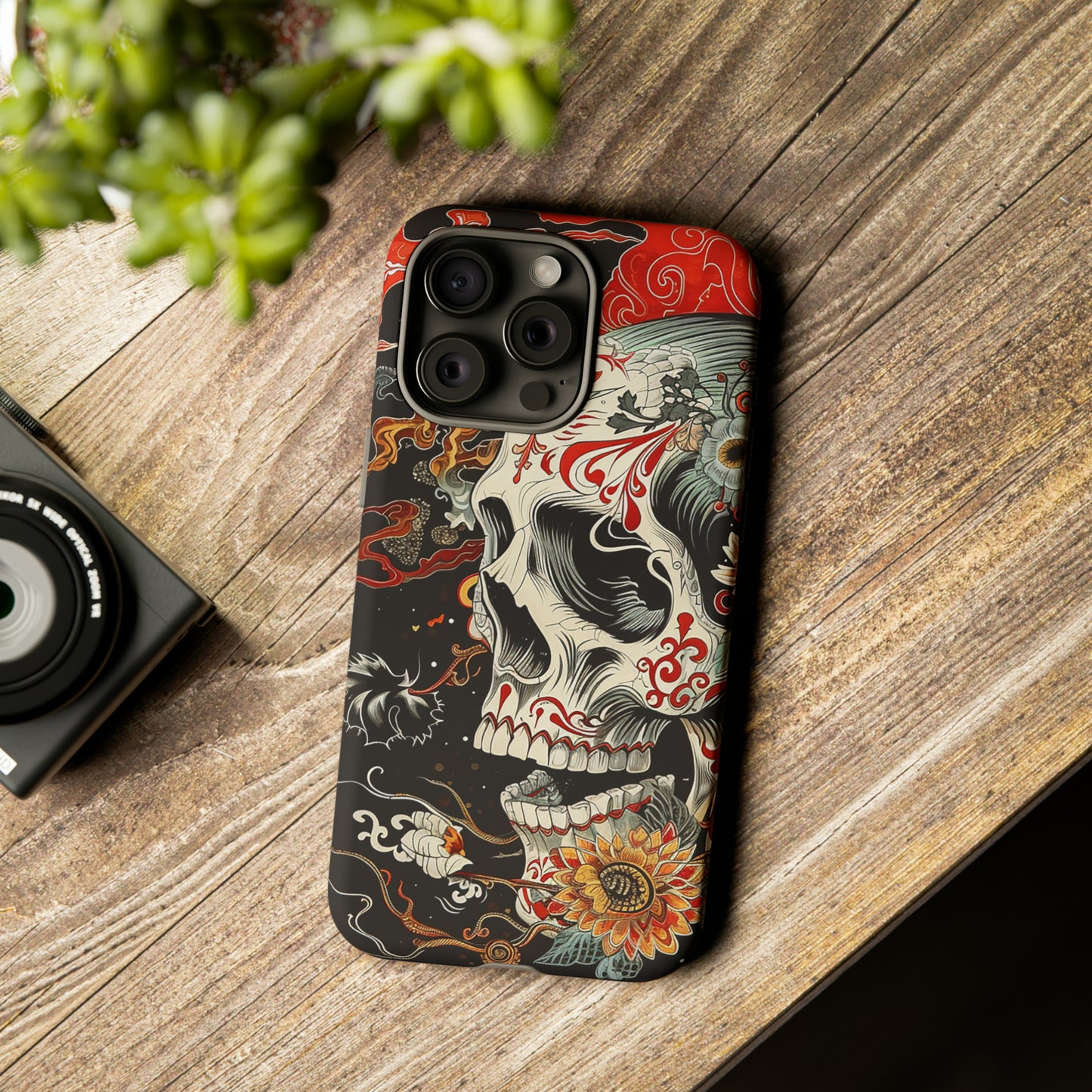 Tough Phone Case Skull 07