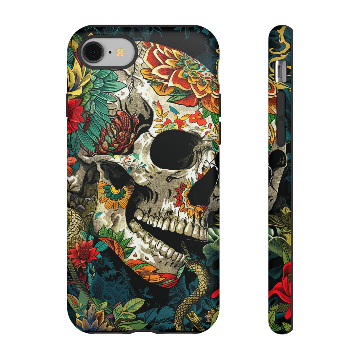 Tough Phone Case Skull 01