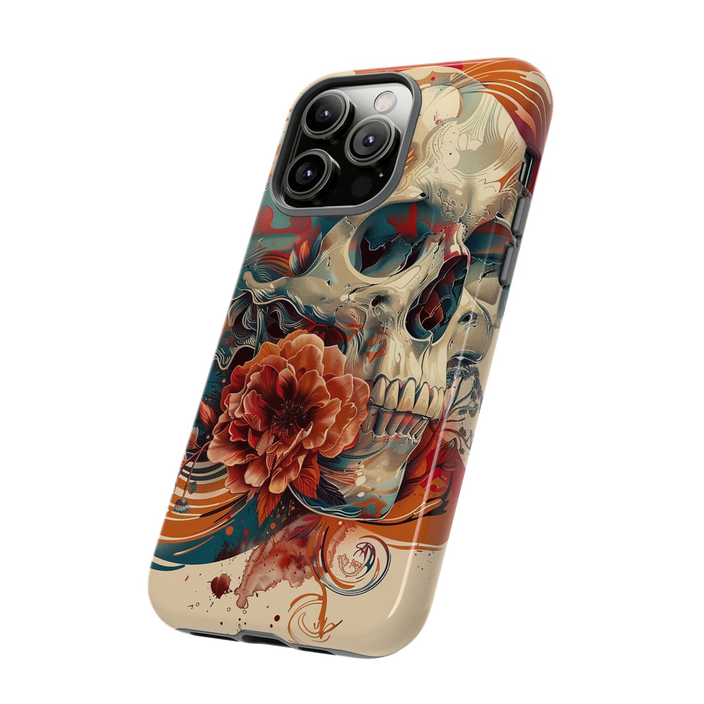 Tough Phone Case Skull 04