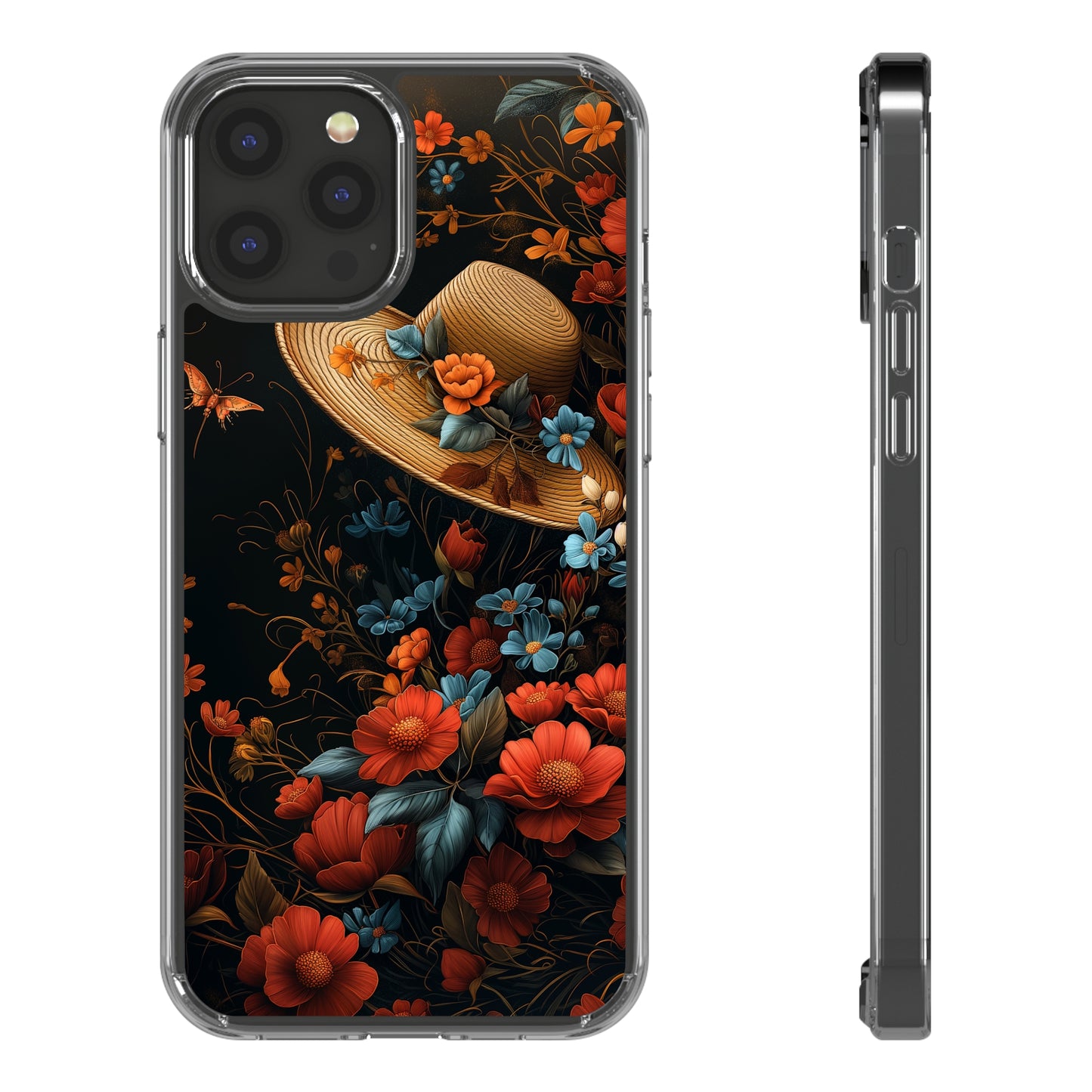 Clear Phone Cases Floral