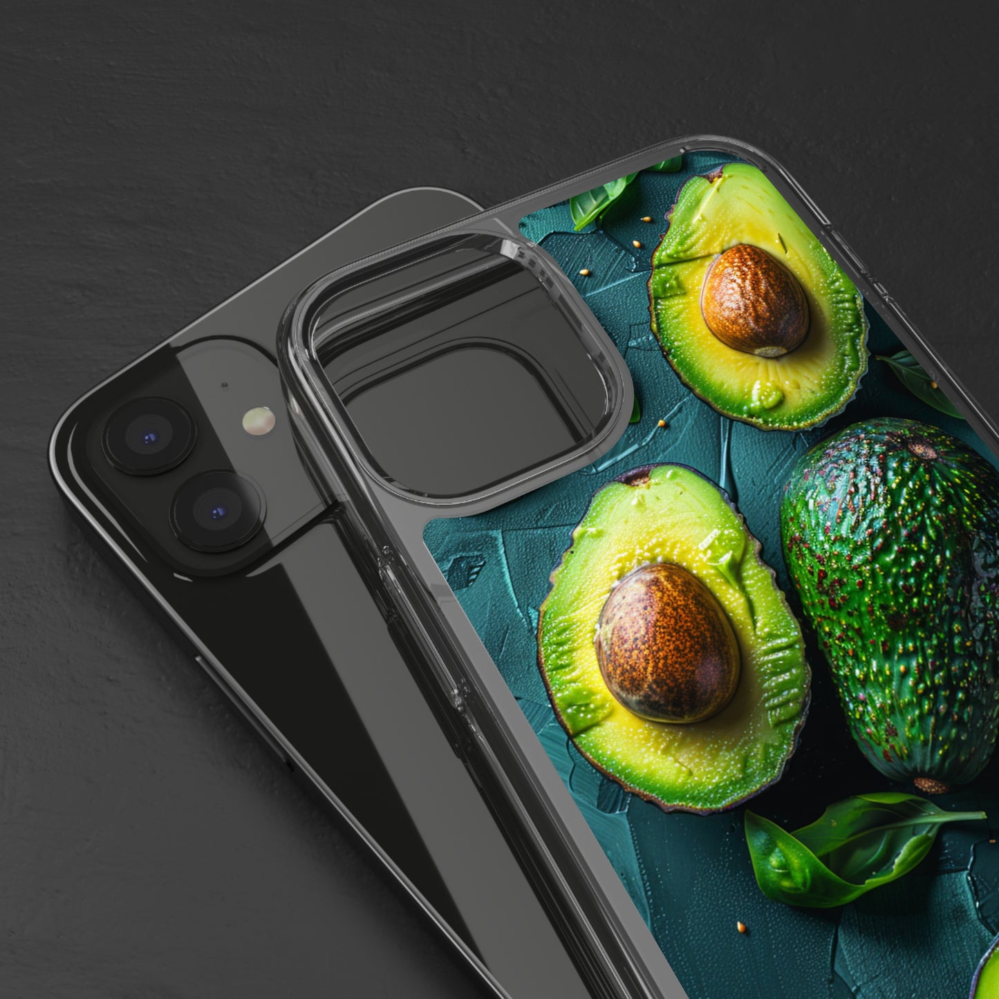 Clear Phone Cases Avocado