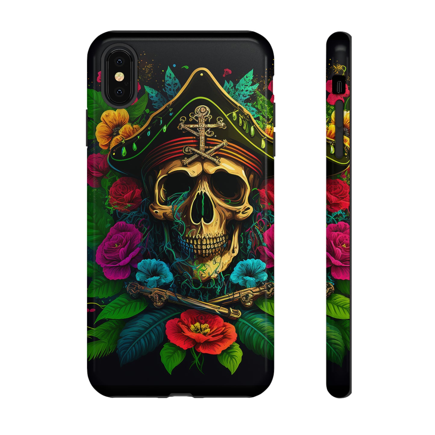 Tough Phone Case Pirate Skull