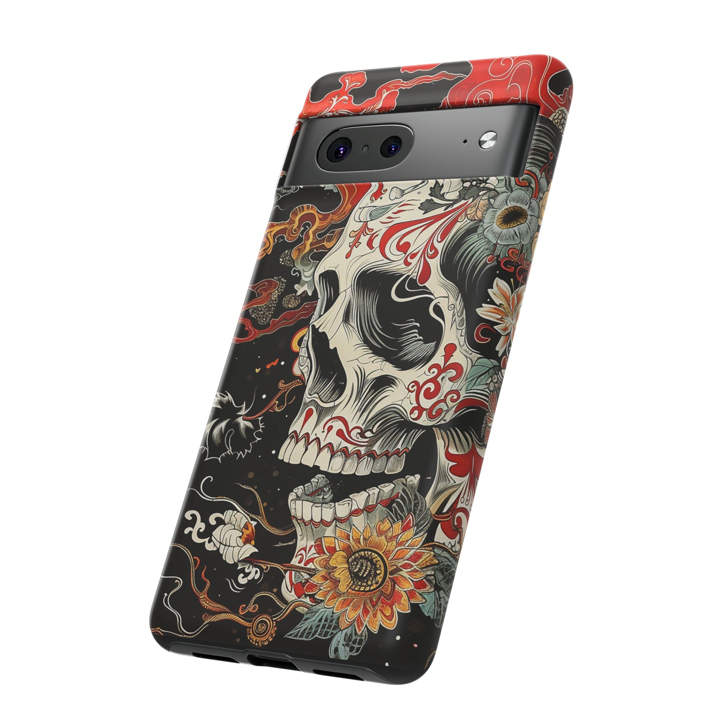 Tough Phone Case Skull 07