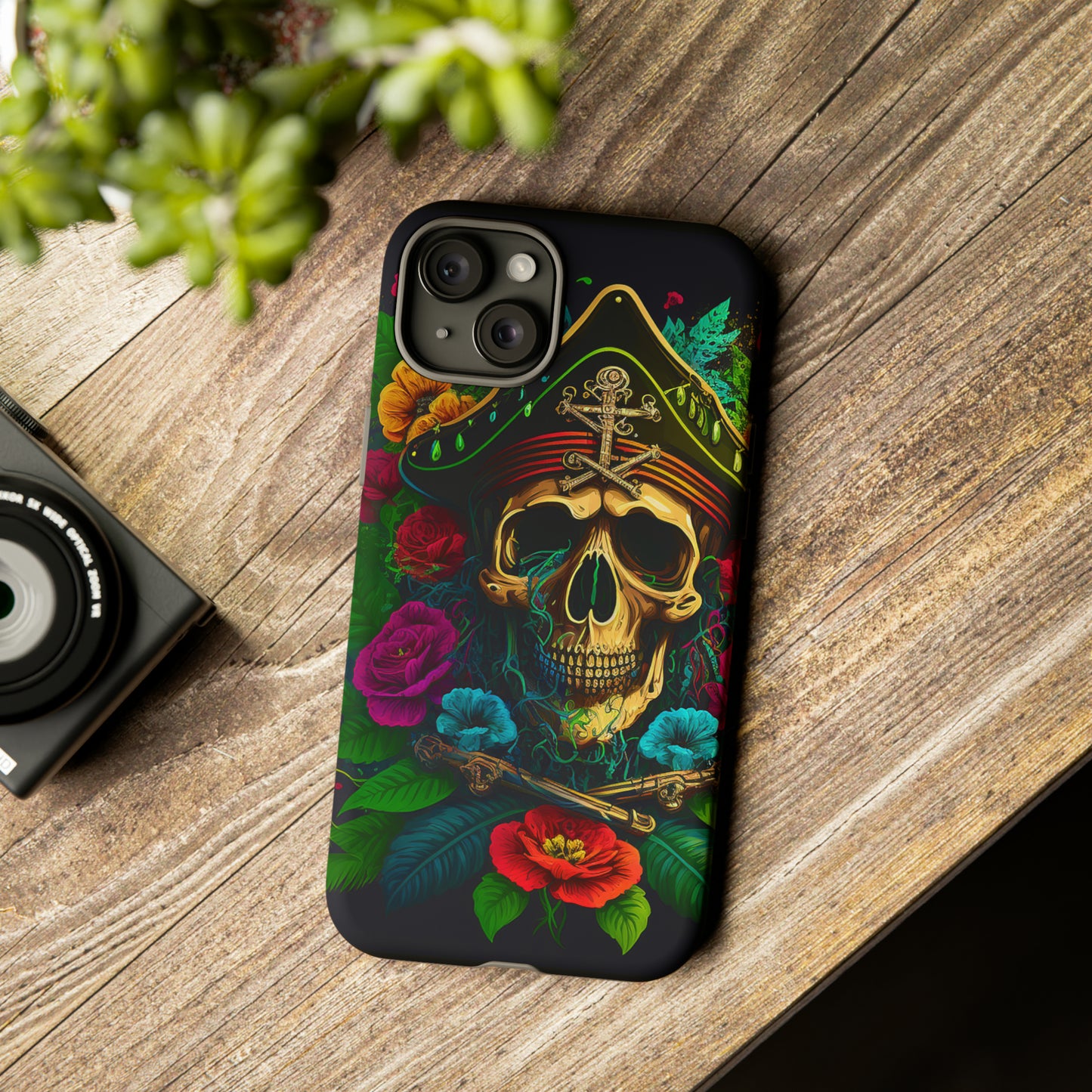 Tough Phone Case Pirate Skull