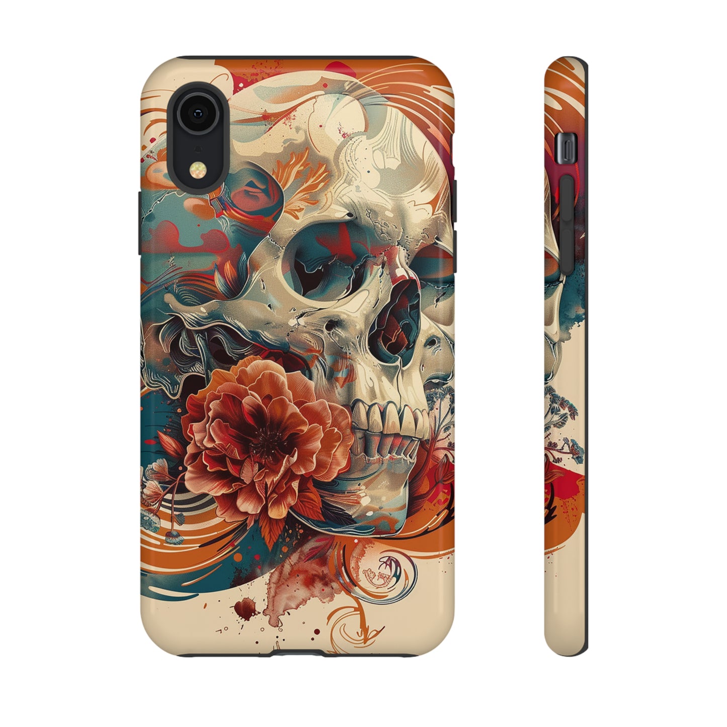 Tough Phone Case Skull 04