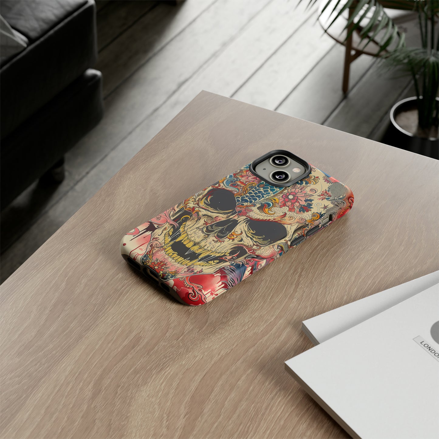 Tough Phone Case Skull 05