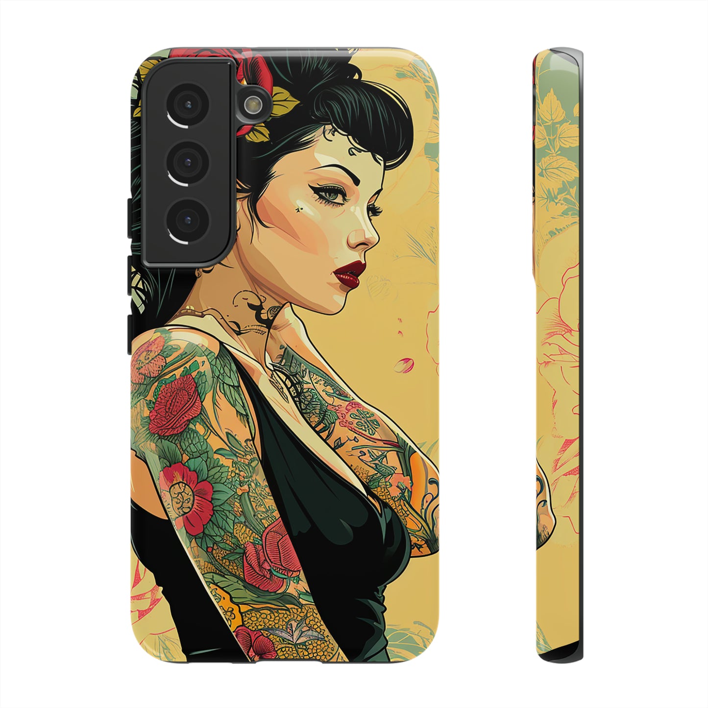 Tough Phone Case Lady 06