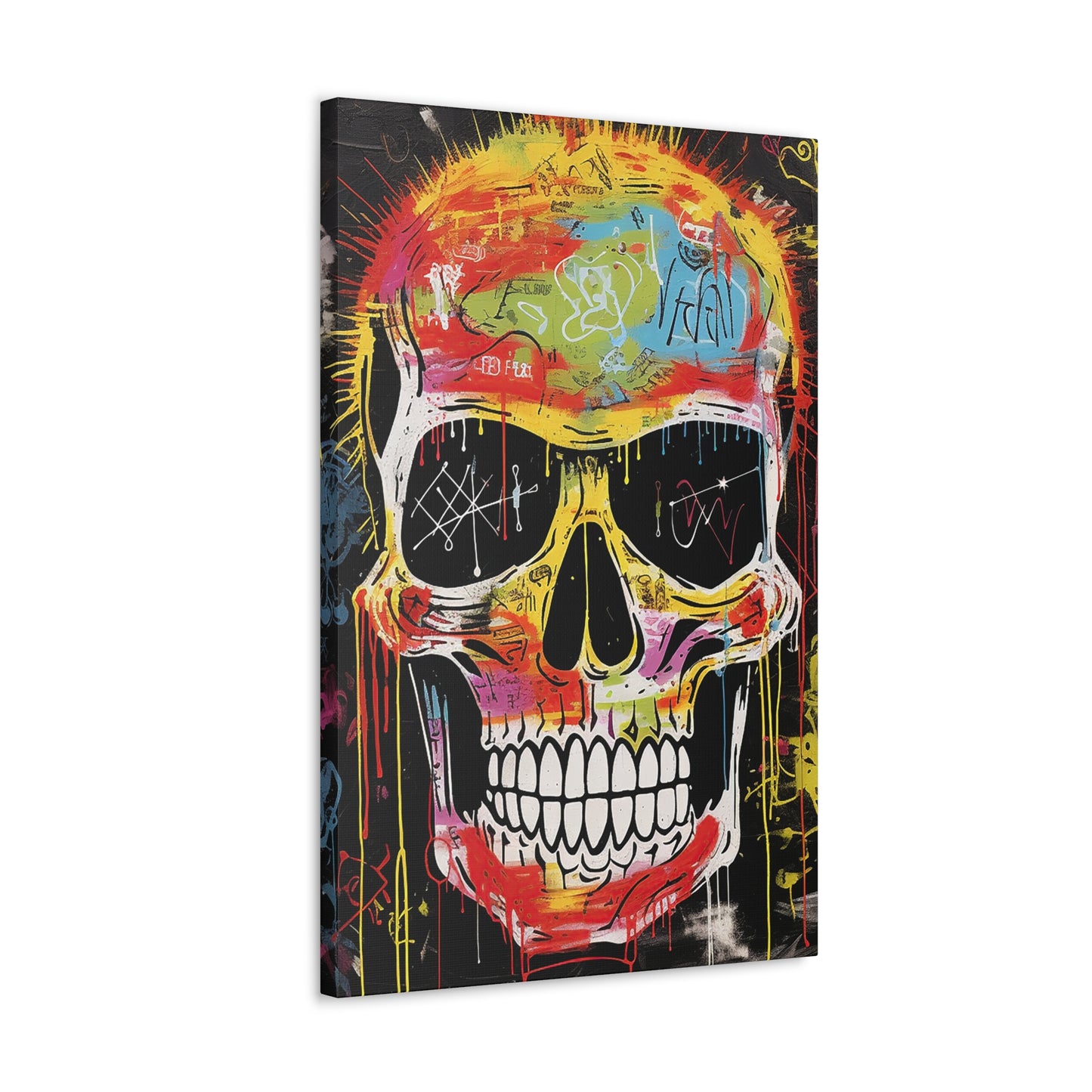 Vibrant Mortality on Canvas