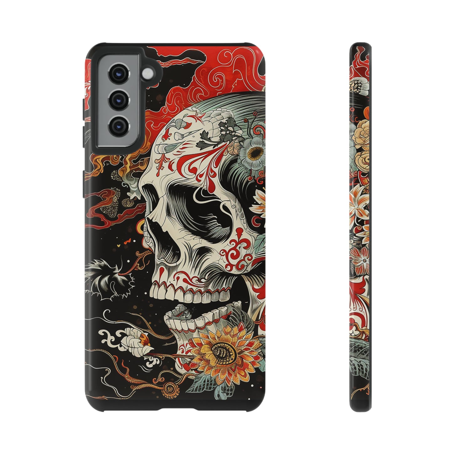 Tough Phone Case Skull 07