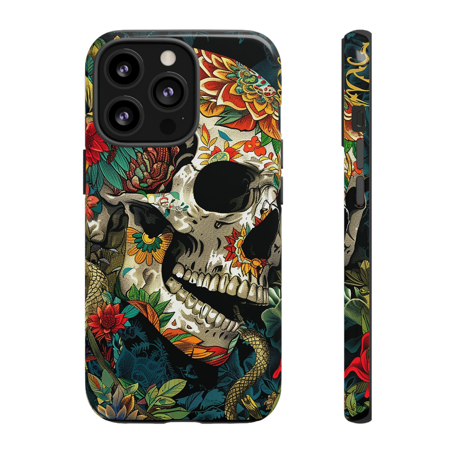 Tough Phone Case Skull 01