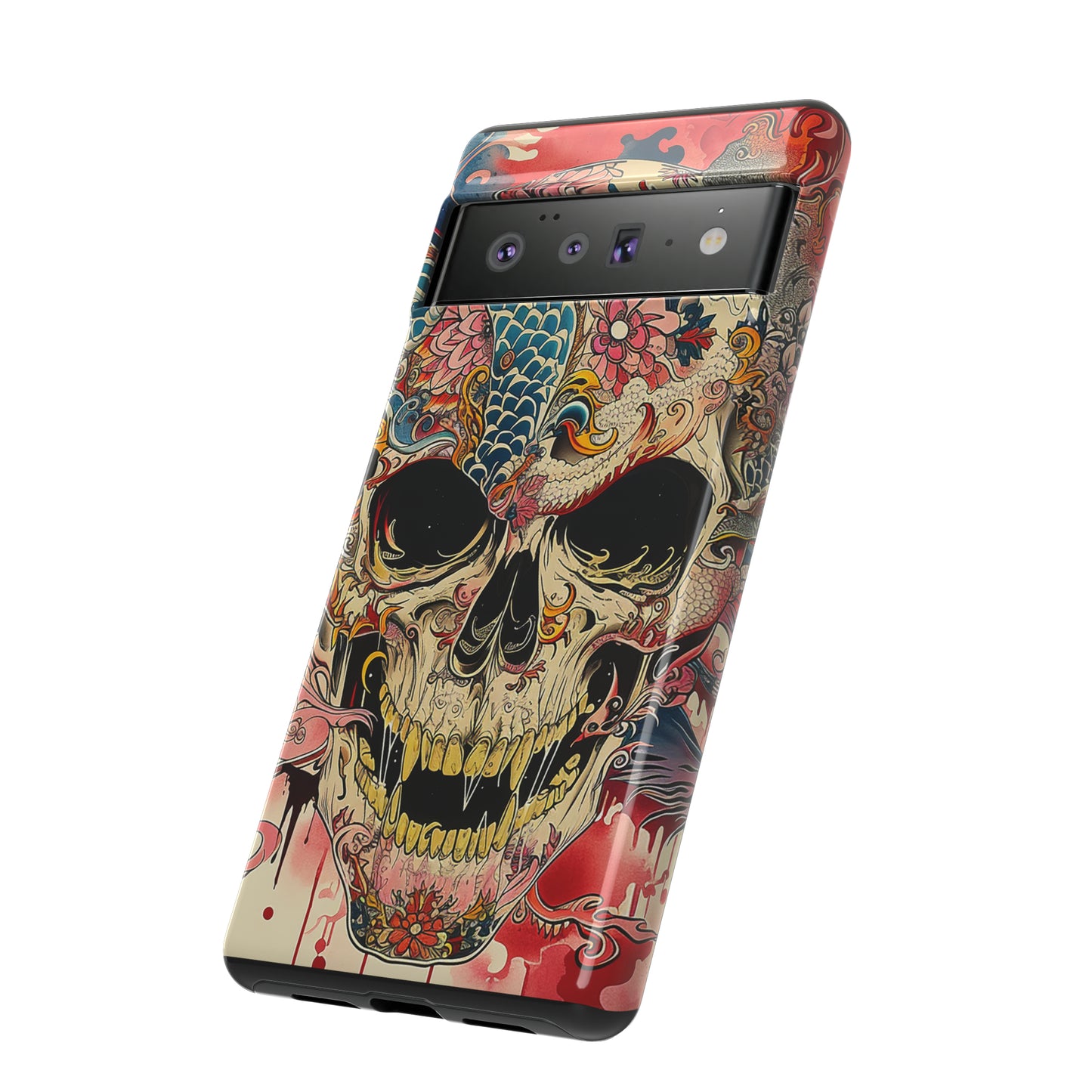 Tough Phone Case Skull 05