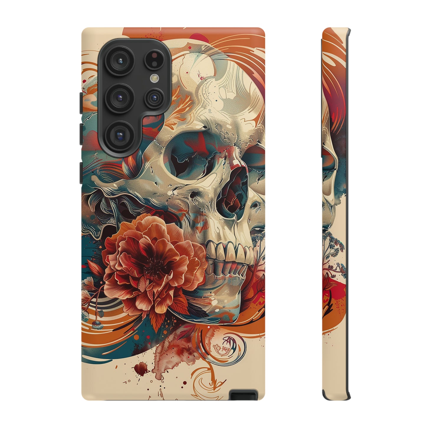 Tough Phone Case Skull 04