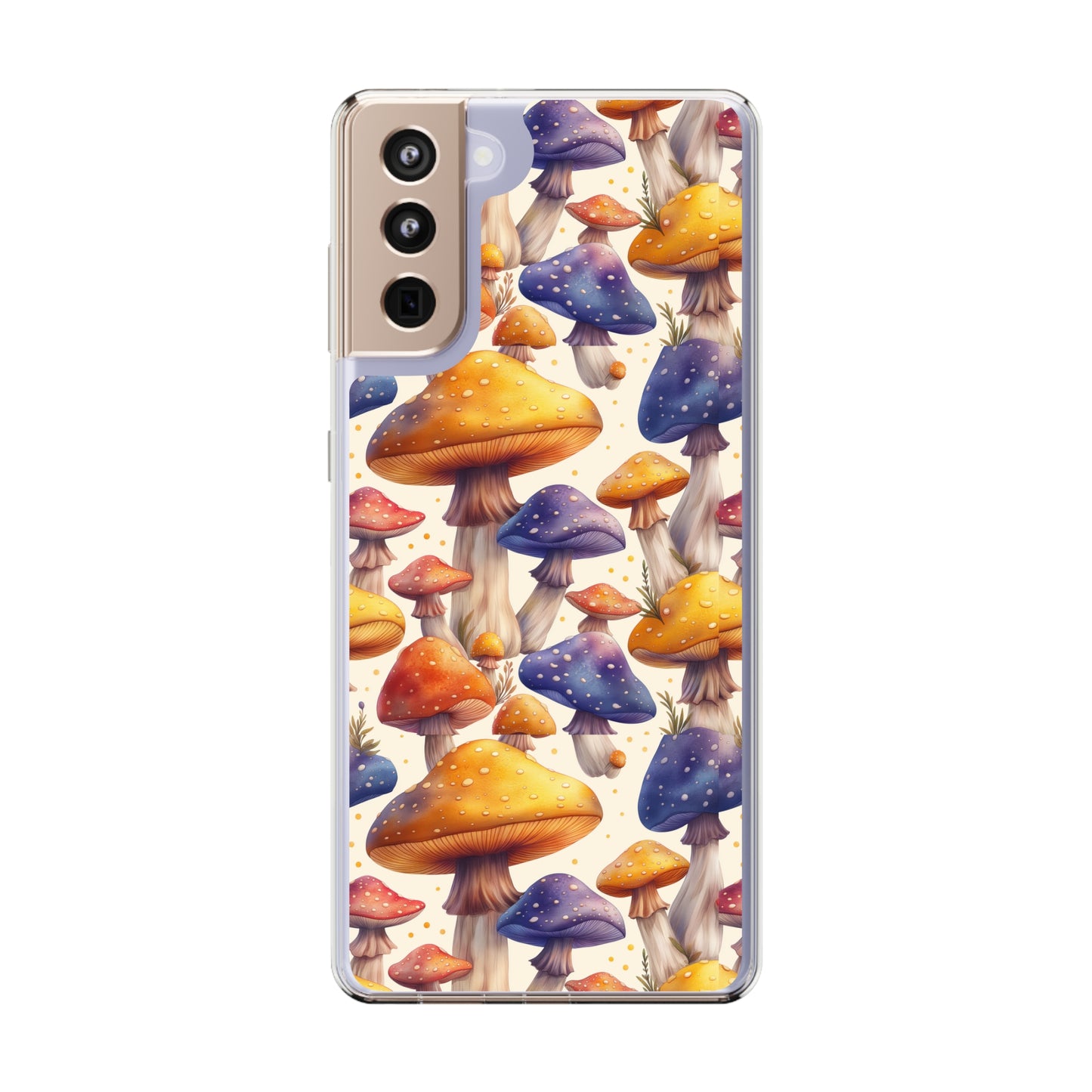 Clear Phone Cases Mushrooms