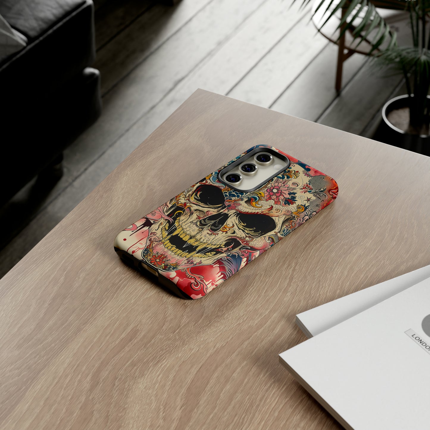 Tough Phone Case Skull 05
