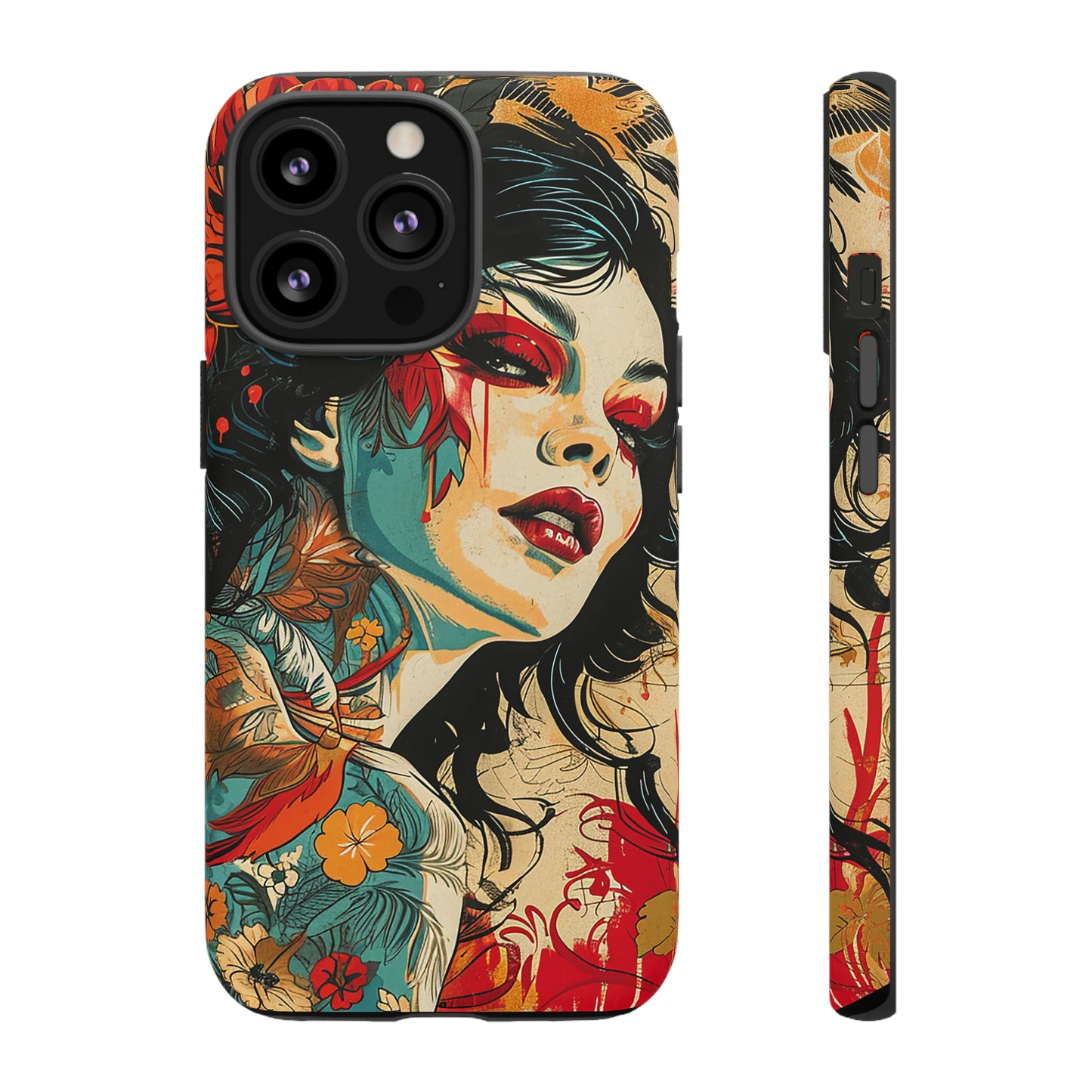 Tough Phone Case Lady 01