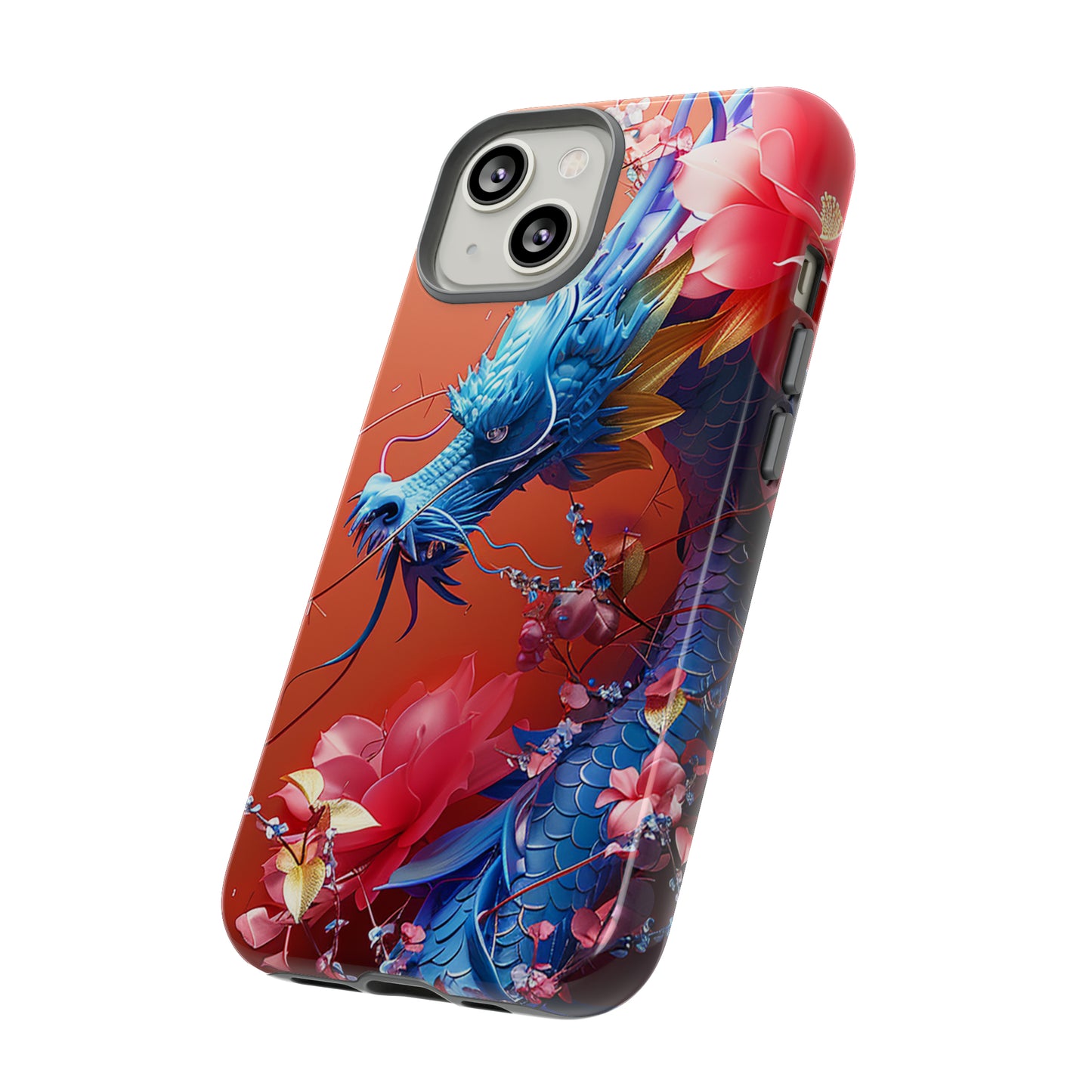 Tough Phone Cases Azure Serpent