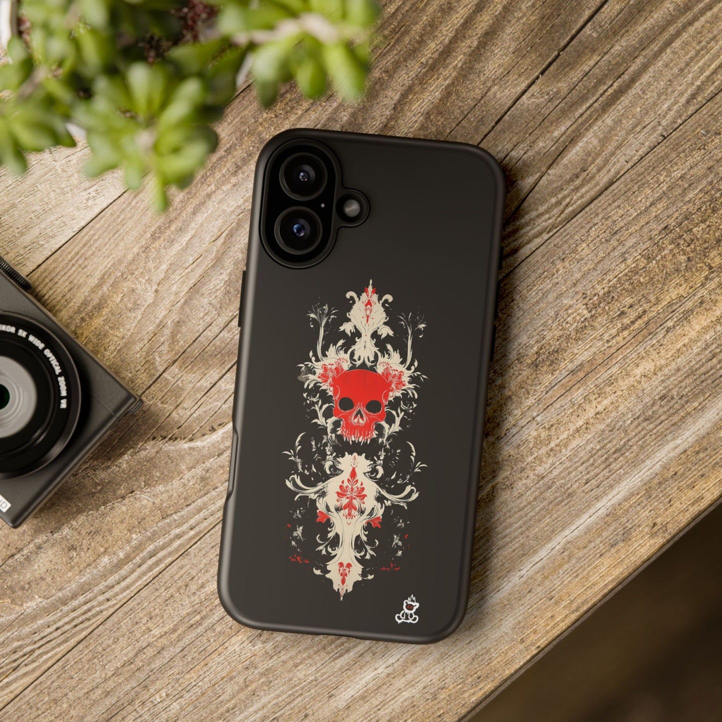 Tough Cases: Crimson Baroque Skull