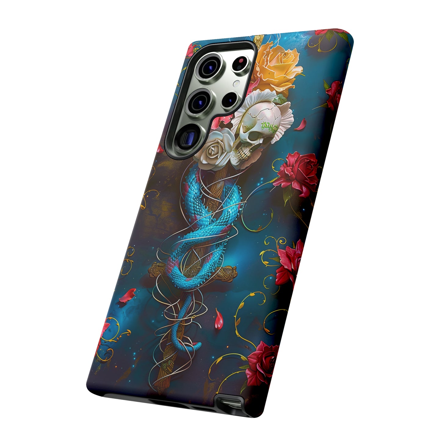 Tough Phone Cases Serpent & Roses