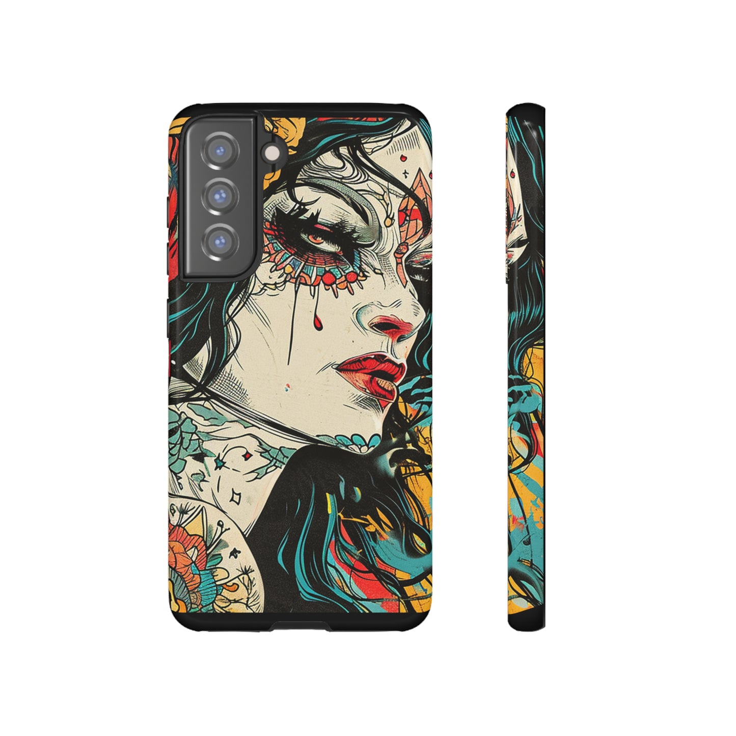 Tough Phone Case Lady 02