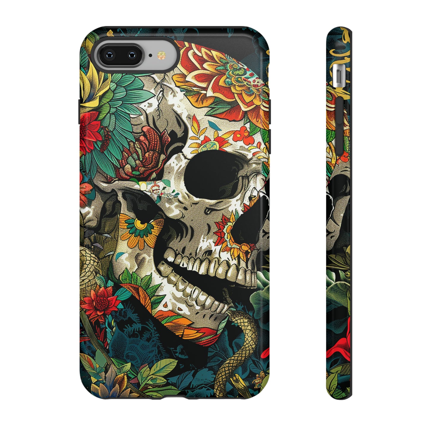 Tough Phone Case Skull 01