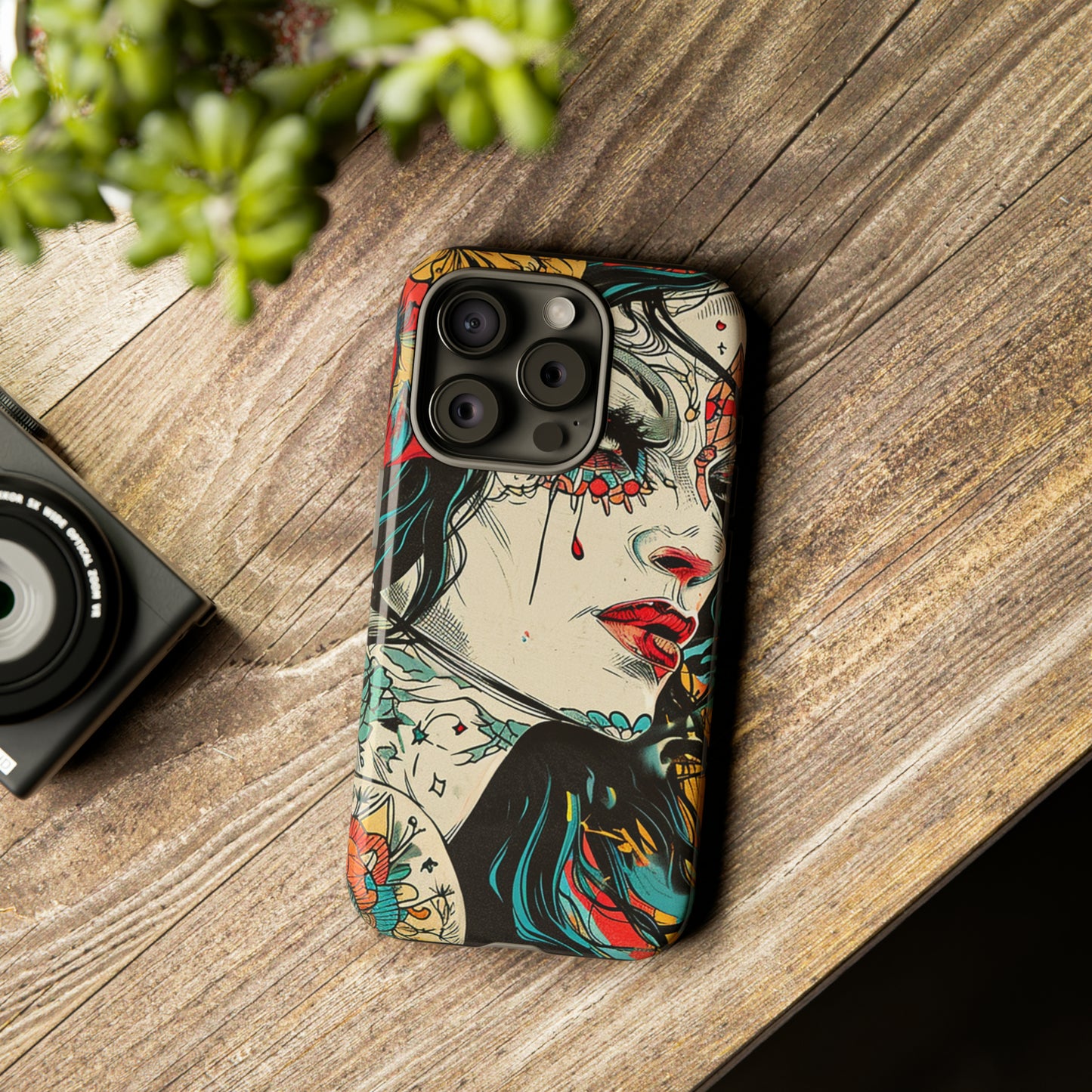 Tough Phone Case Lady 02
