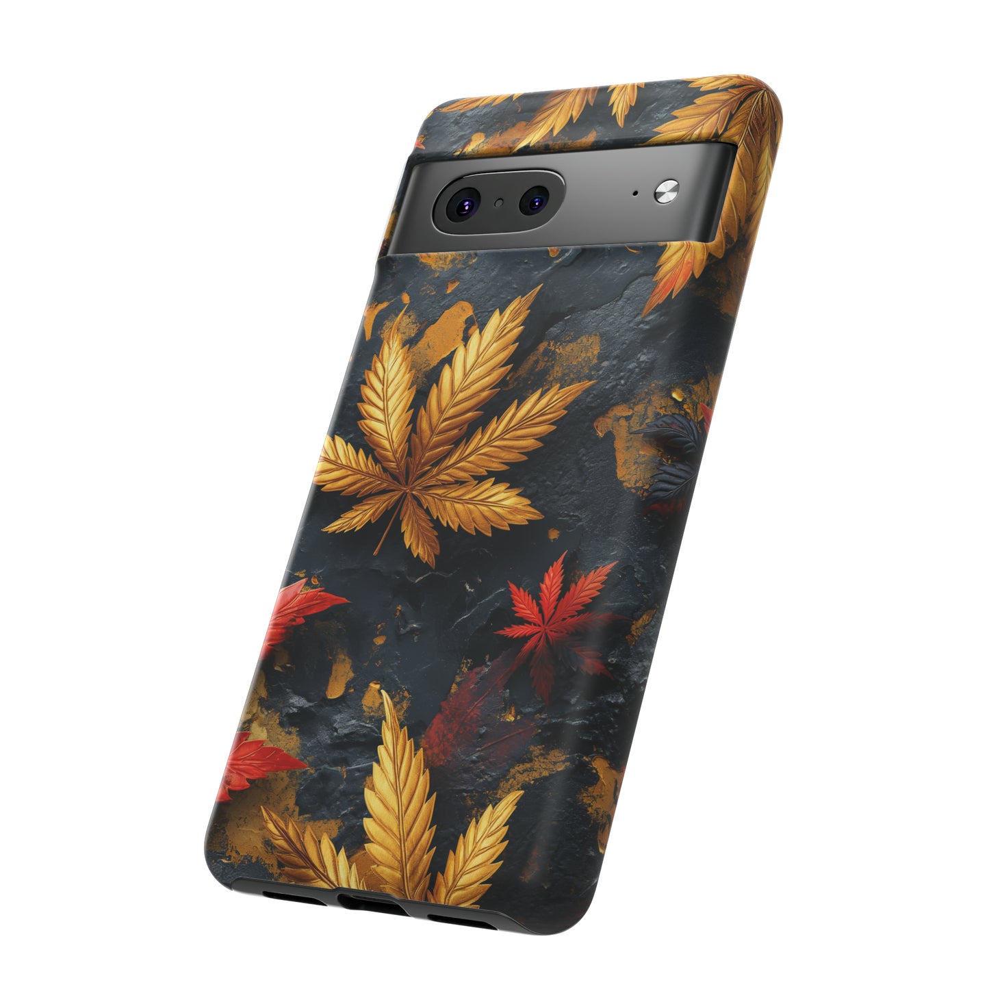 Tough Phone Case Cannabis Gold