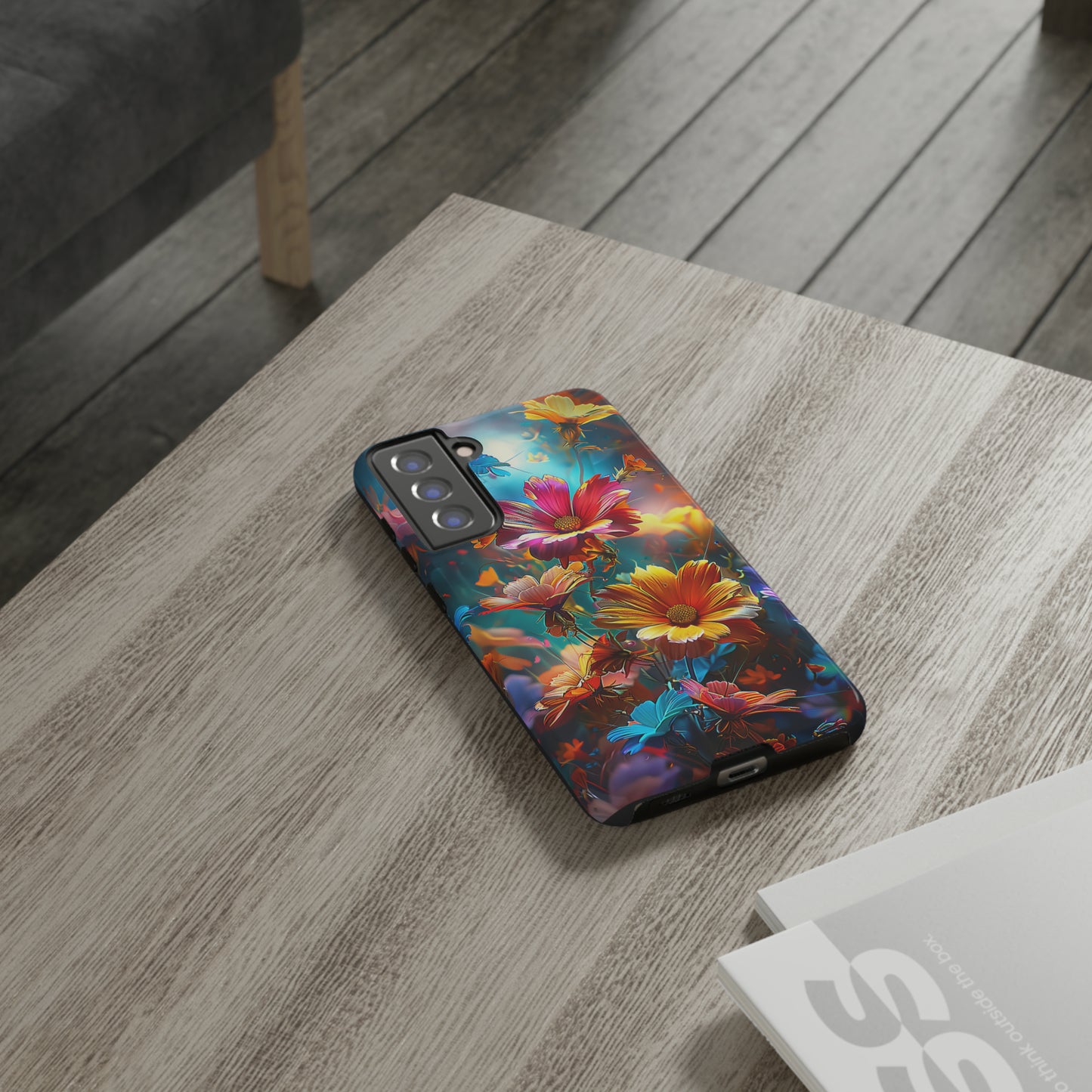Tough Phone Case Flower 01