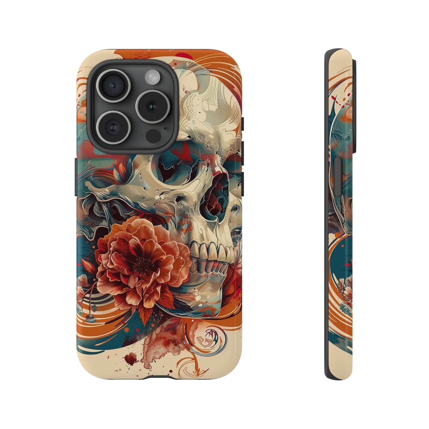 Tough Phone Case Skull 04