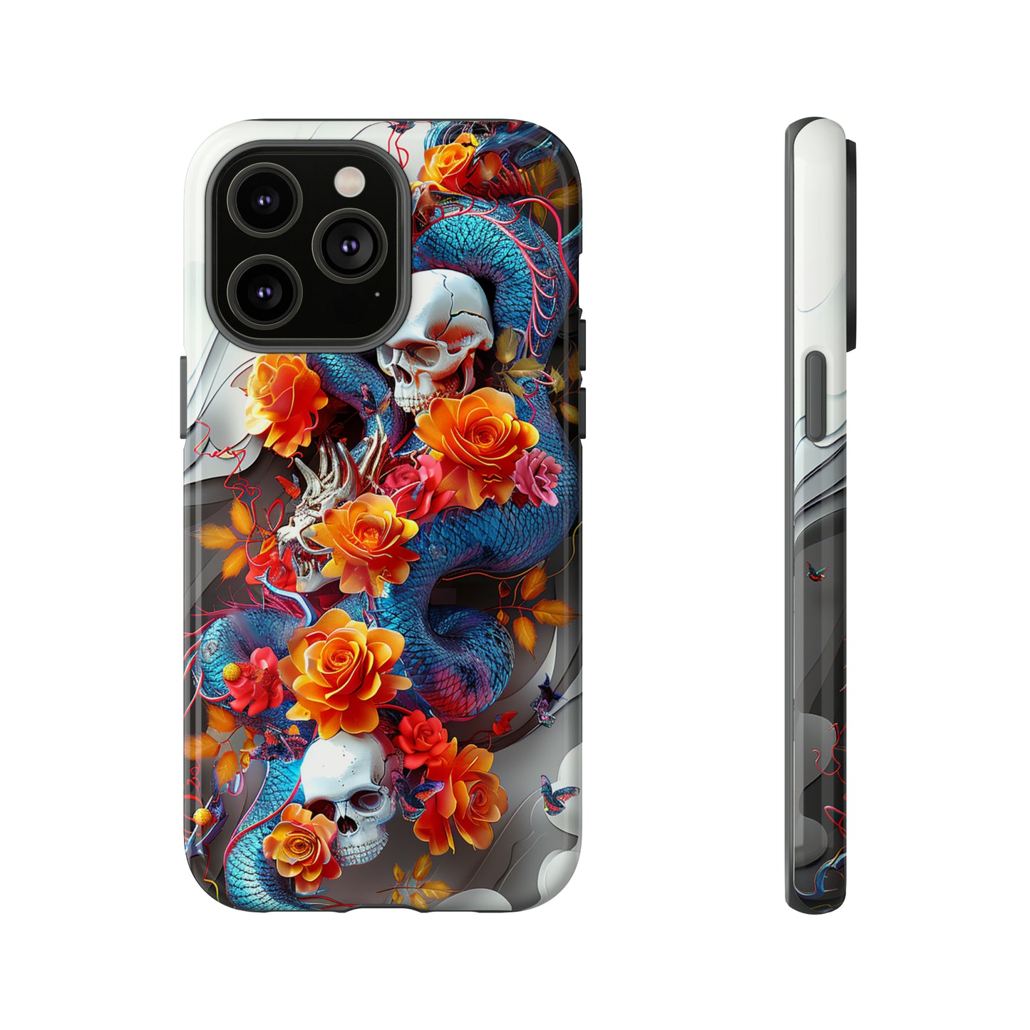 Tough Phone Case Skull 02