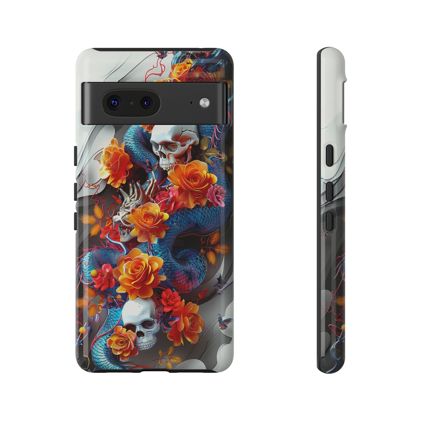 Tough Phone Case Skull 02