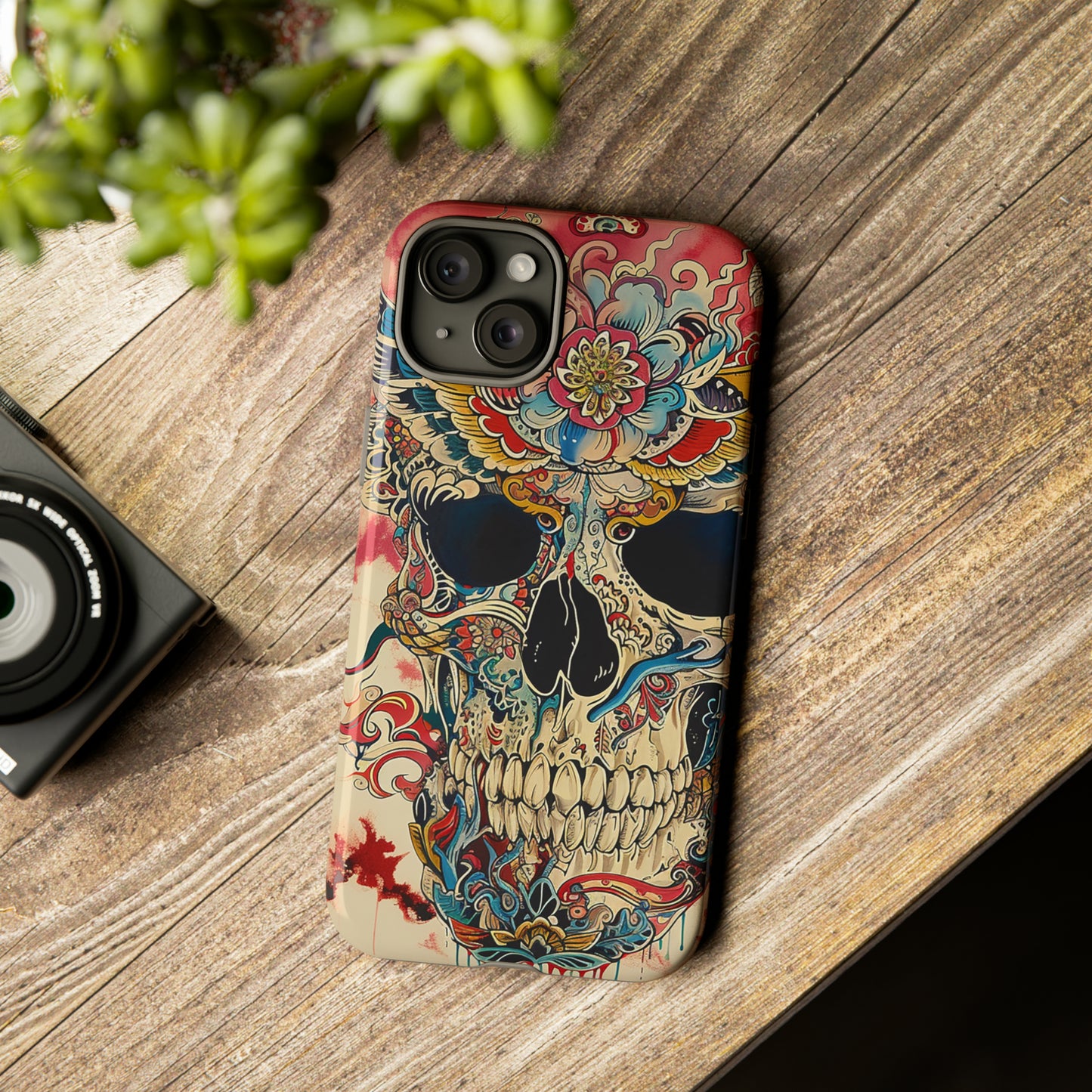 Tough Phone Case Skull 06