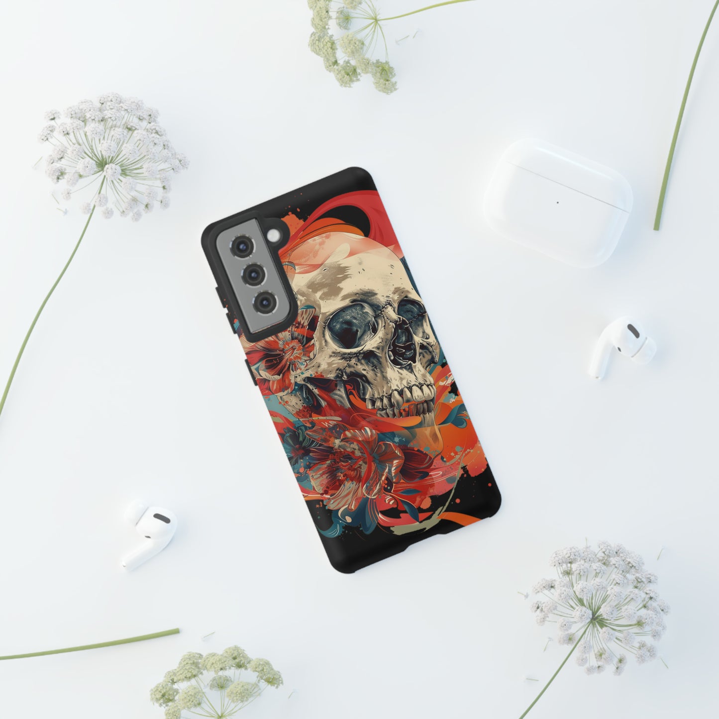 Tough Phone Case Skull 03