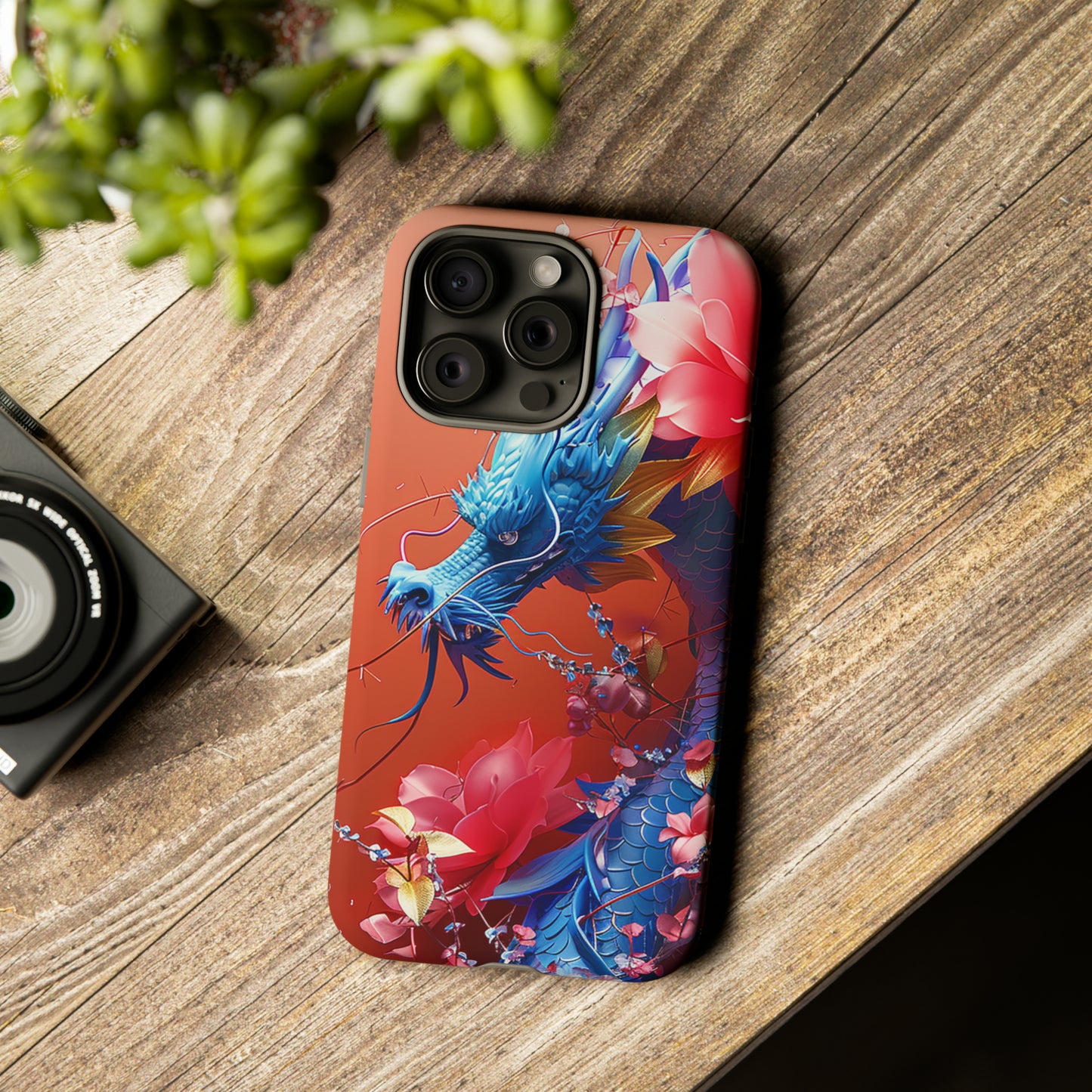 Tough Phone Cases Azure Serpent