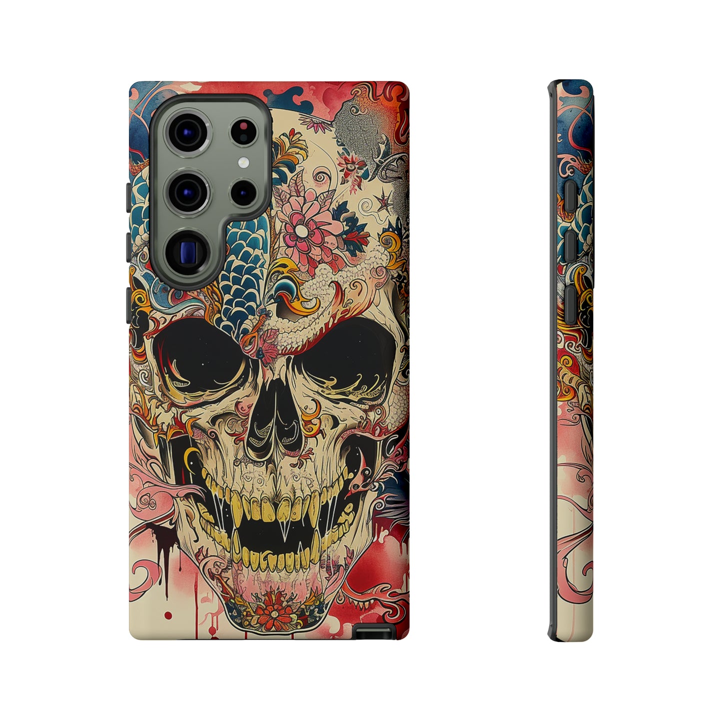 Tough Phone Case Skull 05