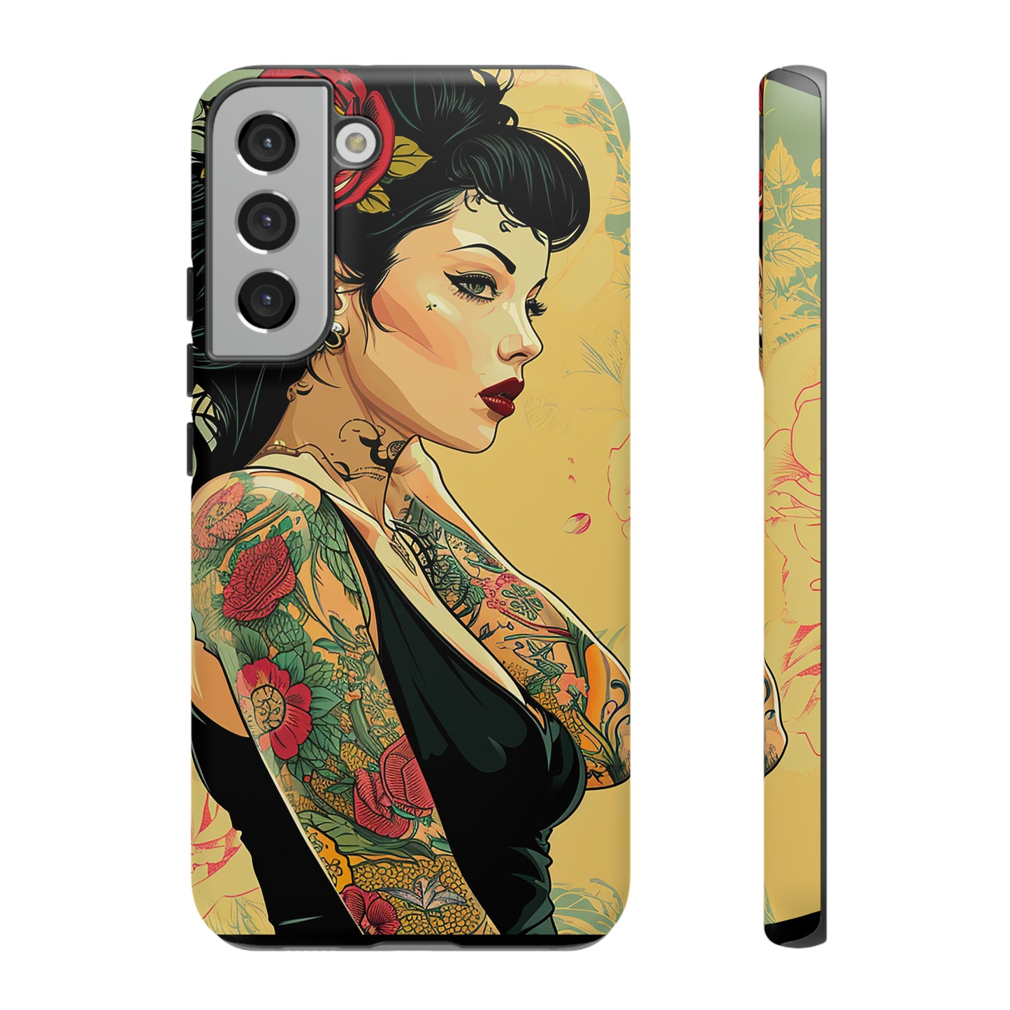 Tough Phone Case Lady 06