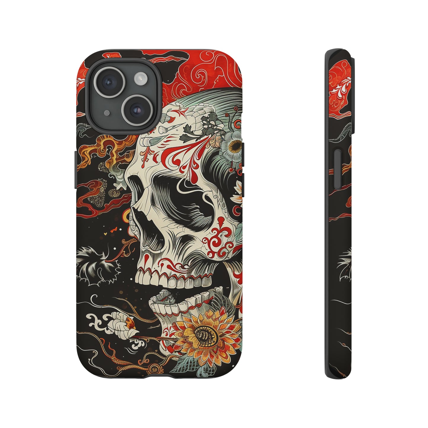 Tough Phone Case Skull 07