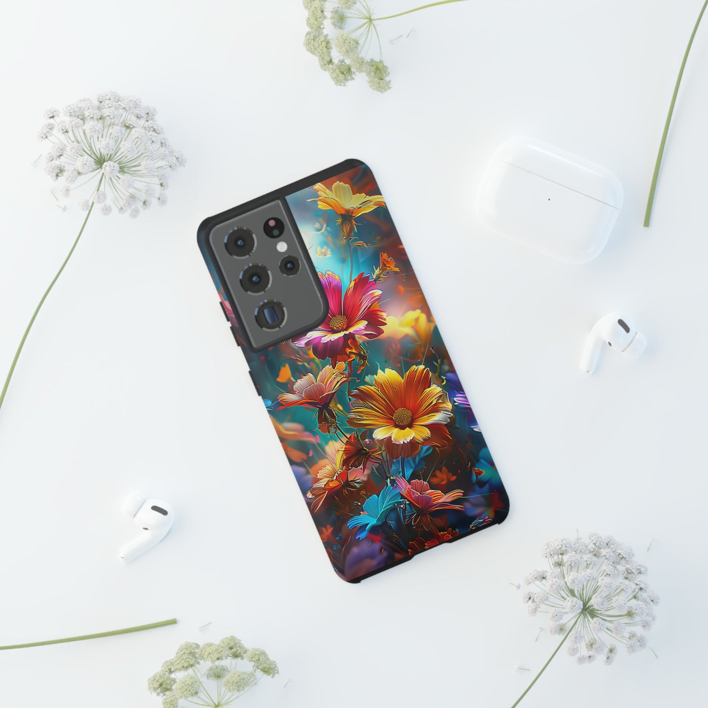 Tough Phone Case Flower 01
