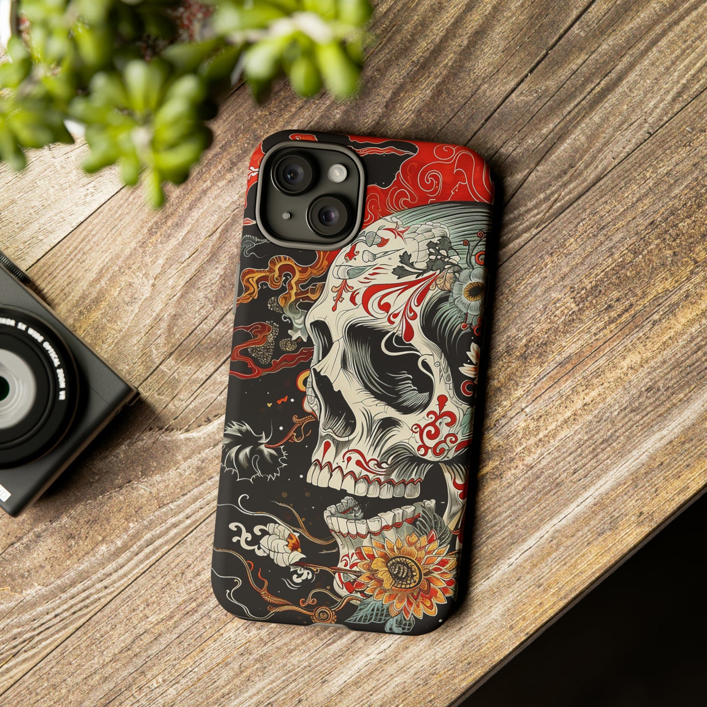 Tough Phone Case Skull 07