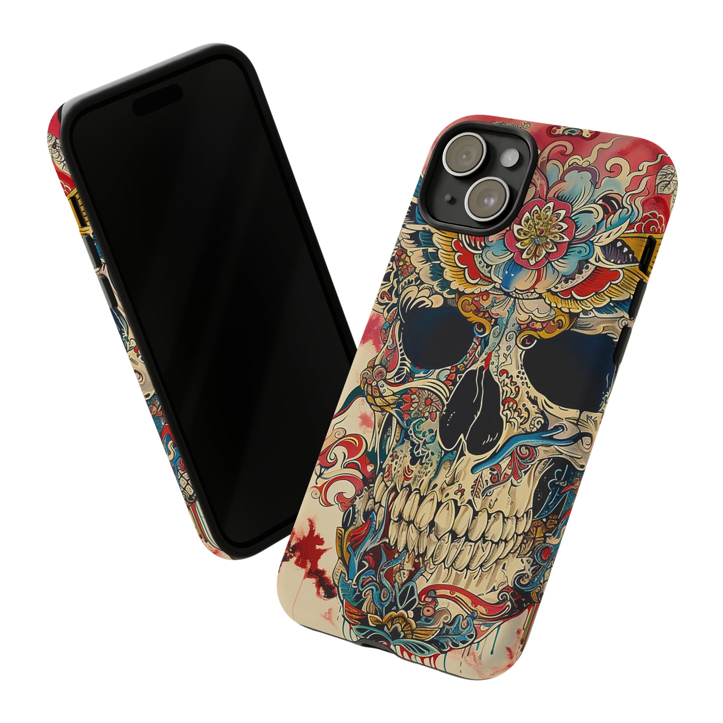 Tough Phone Case Skull 06